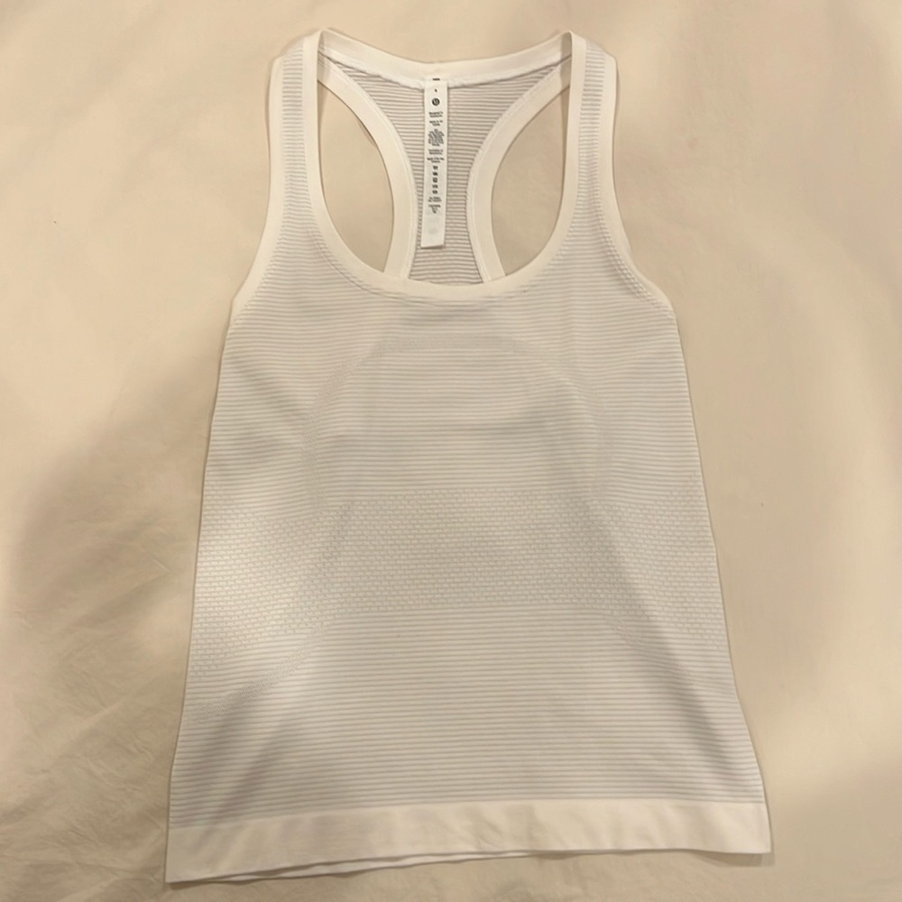 Lululemon Swiftly Tech Racerback Tank - White 4